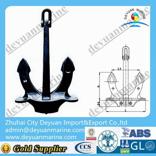 Hall Anchor Type B Anchor From China Suppliers-Lifeboat Davit-Deyuan ...