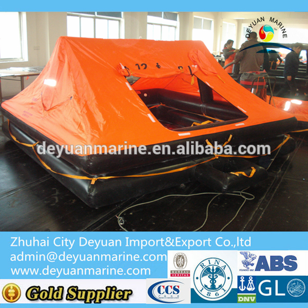 12 Man Throw-overboard Yacht Infatable Life raft for sale