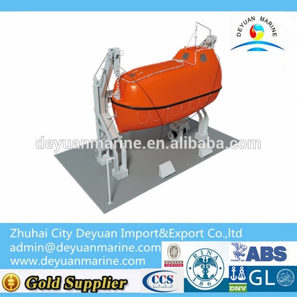 Totally Enclosed Lifeboats And Gravity Luffing Arm Type Davit