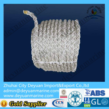 Marine use winch rope moring rope 3 strand polyster hawser rope