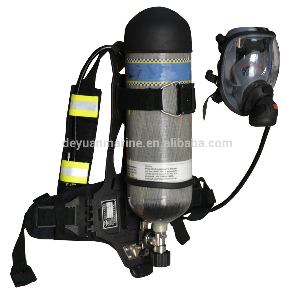 RHZK 6.8L Positive Pressure Air Breathing Apparatus SCBA self contained ...