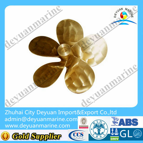 5 Blade Copper Fixed pitch Marine propeller