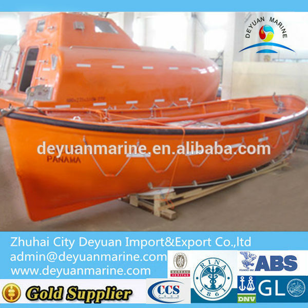 Open Type Lifeboat With Stainless Steel Hook System
