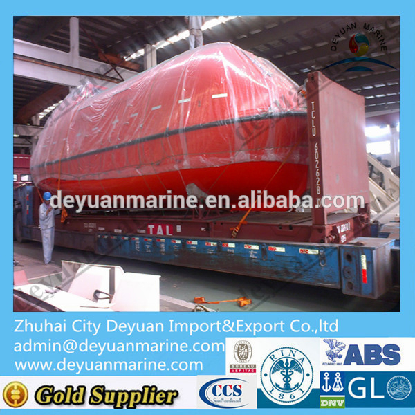Marine fiberglass boat SOLAS FRP Life boat totally enclosed life boat boats fiberglass
