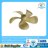Alloy 5 Blade Marine fixed pitch propeller for bow thruster
