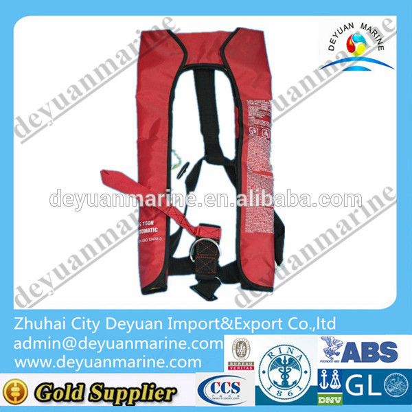 High quality new design inflatable life jackets marine