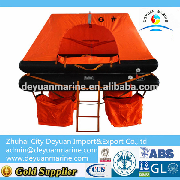 6 Man Throw-overboard Inflatable Liferaft