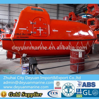 Totally Enclosed Life Boat With DNV,ABS,RINA Certificate