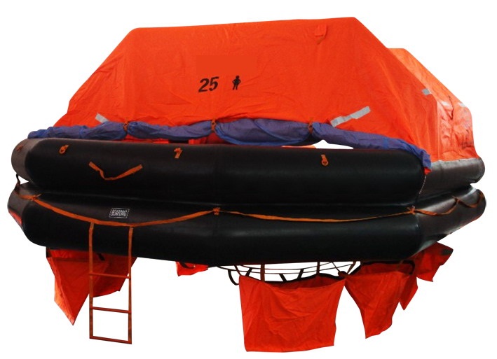 Throw Over Board Inflatable Liferaft
