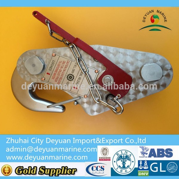 15KN and 37KN Rescue Boat Quick Release Hook for hot sale From China