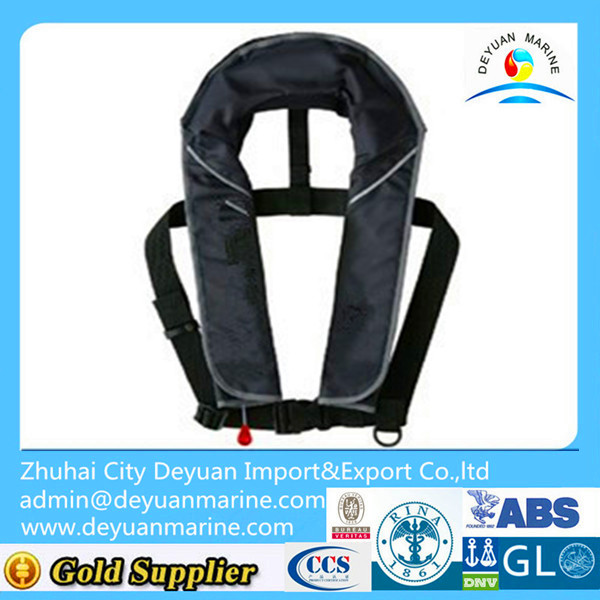 solas standard inflatable life vest cheap automatic inflatable life jacket for hot sale