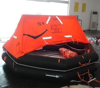 SOLAS Approved CCS Type EC Type Inflatable Rubber Liferaft