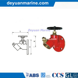 Marine 45 Degree Pin Fire Hydrant