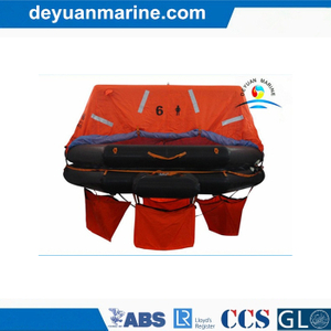 6 Person Throw-Overboard Inflatable Liferaft